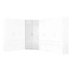 Armoire D'angle Celle -Armoire Soldes Boutique eckschrank celle hochglanz weiss alpinweiss 1402307