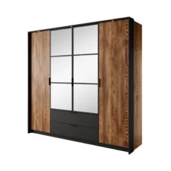 Armoire à Portes Battantes MILTON LED -Armoire Soldes Boutique fb9da6a3fdda48aaab8e54e1955f9f0a