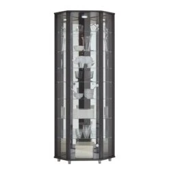 Vitrine D'angle Amalia II -Armoire Soldes Boutique fif vitrinen led 18 05 2017 4921816