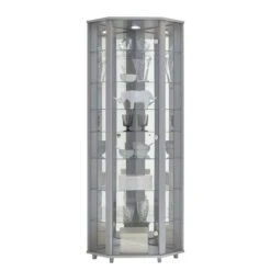 Vitrine D'angle Amalia II -Armoire Soldes Boutique fif vitrinen led 18 05 2017 4922040