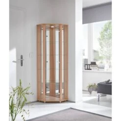 Vitrine D'angle Amalia I -Armoire Soldes Boutique fif vitrinen led 18 05 2017 4922060