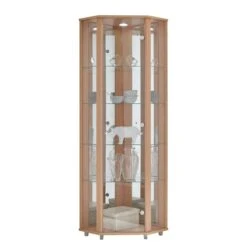 Vitrine D'angle Amalia I -Armoire Soldes Boutique fif vitrinen led 18 05 2017 4922064