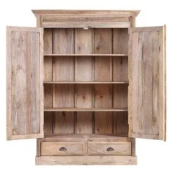 Armoire De Vestibule Cella -Armoire Soldes Boutique garderobenschrank cella mango massiv 4294508
