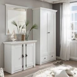 Armoire De Vestibule Geestland -Armoire Soldes Boutique garderobenschrank geestland pinie weiss dekor 4486384