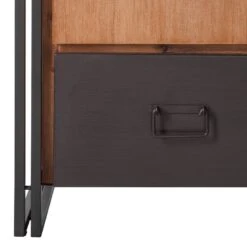 Armoire Manchester II 23 Armoire Manchester II -Armoire Soldes Boutique garderobenschrank manchester akazie teilmassiv akazie akazie anthrazit 110 cm 2 tuerig 4874988