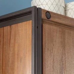 Armoire Manchester II 22 Armoire Manchester II -Armoire Soldes Boutique garderobenschrank manchester akazie teilmassiv akazie akazie anthrazit 110 cm 2 tuerig 4882448