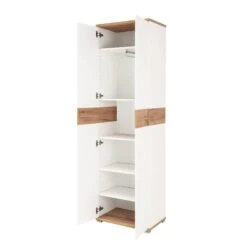 Armoire De Vestibule Nerola -Armoire Soldes Boutique garderobenschrank nerola weiss eiche dekor 4245092