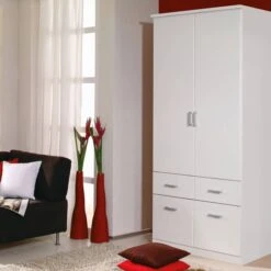 Armoire à Portes Battantes Bremen -Armoire Soldes Boutique rauch bremen drehtuerenschrank kombischrank alpinweiss m ra ssk bre 1026 2