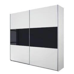 Armoire à Portes Coulissantes Loriga 36 Armoire à Portes Coulissantes Loriga -Armoire Soldes Boutique schwebetuerenschrank loriga alpinweiss glas schwarz 175 cm 2 tuerig 2107518