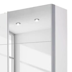 Armoire à Portes Coulissantes Minosa -Armoire Soldes Boutique schwebetuerenschrank minosa alpinweiss hochglanz weiss 136 cm 2 tuerig 3308961