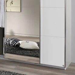 Armoire à Portes Coulissantes Syncrono-C -Armoire Soldes Boutique schwebetuerenschrank syncrono c alpinweiss 271 cm 4 tuerig 230 cm 3380421