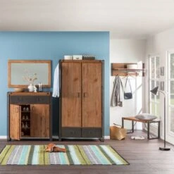 Armoire Manchester II 18 Armoire Manchester II -Armoire Soldes Boutique spiegel manchester akazie massiv 4882300