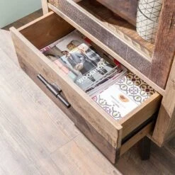 Vitrine Tamati -Armoire Soldes Boutique standvitrine tamati pinie massiv 3758560