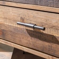 Vitrine Tamati -Armoire Soldes Boutique standvitrine tamati pinie massiv 4922312