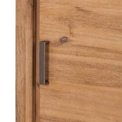 Vitrine Toumanar -Armoire Soldes Boutique standvitrine toumanar akazie teilmassiv akazie sand 3627441