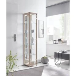 Vitrine Exhibit I -Armoire Soldes Boutique vitrine exhibit i mit spiegelrueckwand 4921316