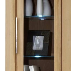 Vitrine Pia I -Armoire Soldes Boutique vitrine pia i kernbuche massiv geoelt 306013